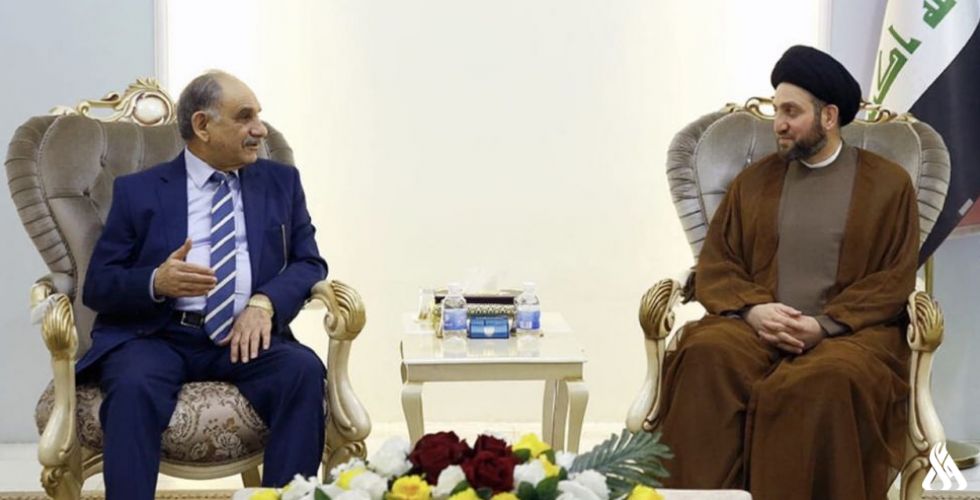 الحكيم والمطلك يسعيان لبلورة مواقف سياسية حاسمة