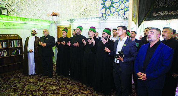 الشروع بتأهيل مرقد السيد محمد بن الامام علي الهادي (ع)