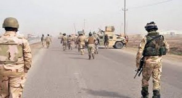 قطعات تحرير الموصل تصل الى مخمور