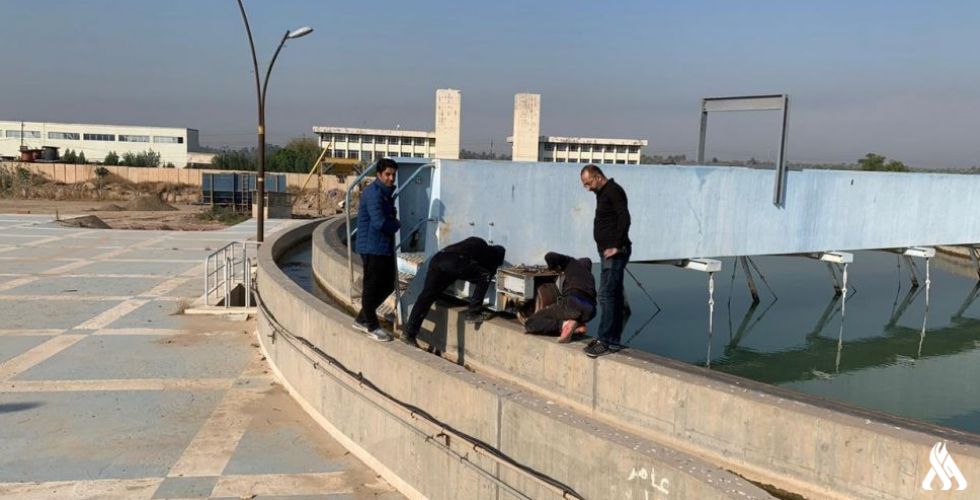 بالصور إدامة مشاريع الماء في بغداد استعداداً للصيف المقبل