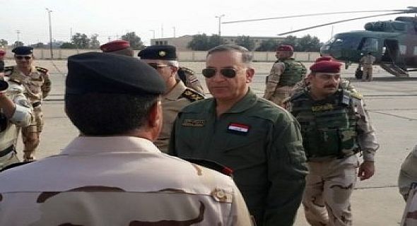 الانبار :: وزير الدفاع وكبار الضباط يصلون الى الفلوجة للاشراف على العمليات العسكرية