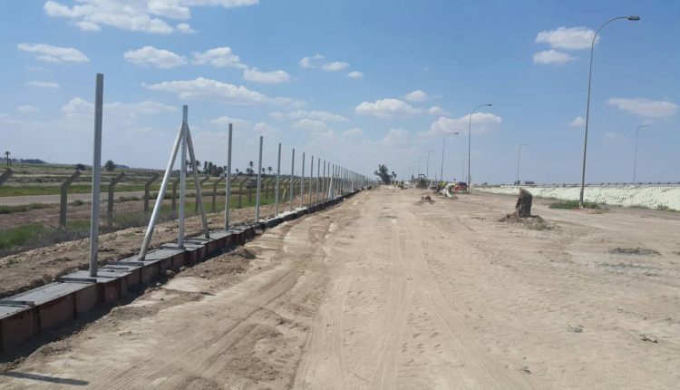 مطار بغداد الدولي: إنجاز 60% من السياج الأمني