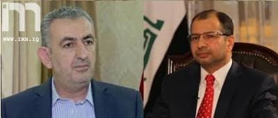 الجبوري يؤكد لمحافظ الانبار ضرورة الدور الفعال لأبناء المحافظة في عملية تحريرها