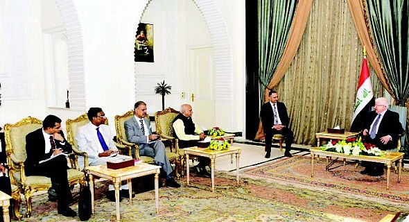 العراق والهند يستحضران عمقهما التاريخي للارتقاء بالعلاقات الثنائية