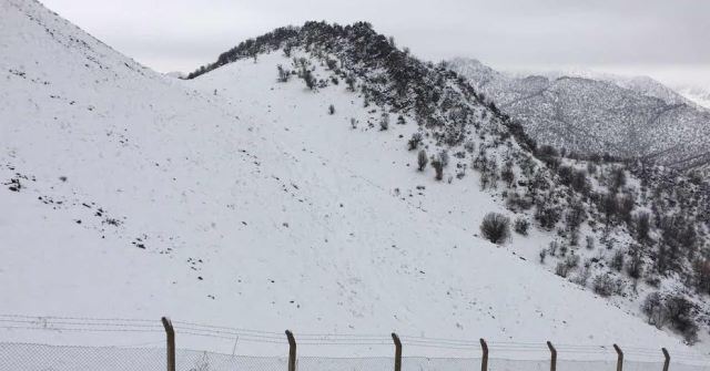 بالصور.. الثلوج تغلف جبال دهوك