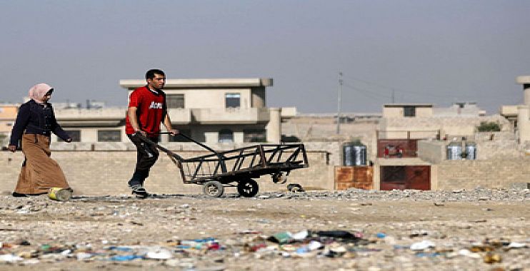 الإرهابيون ينشرون المجاعة في أحياء الموصل