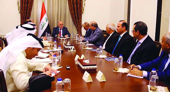 العبادي: تقديم قانون الموازنة إلى البرلمان قبل 10 أيلول