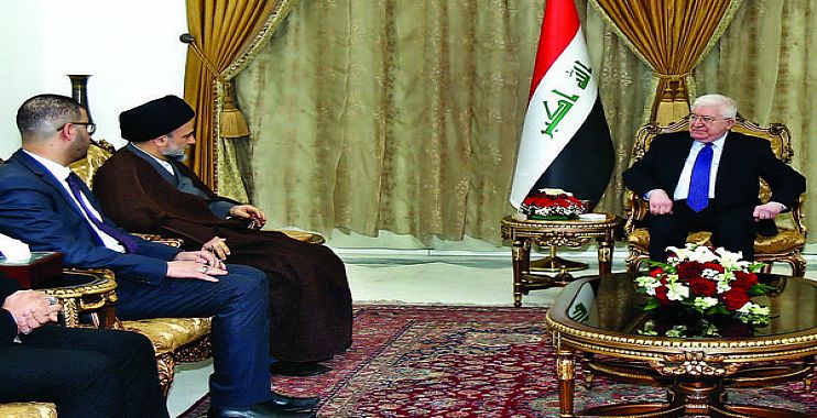 معصوم يدعو الأوقاف الدينية إلى تعزيز الوحدة الوطنية