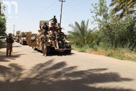تدمير مقر بالكامل وعجلات ملغومة لداعش بضربات موجعة في حي التأميم غربي الرمادي