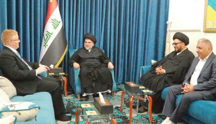 السيد مقتدى الصدر يبحث مع السفير الكندي تشكيل الحكومة المقبلة