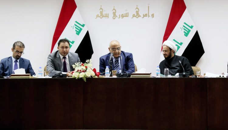 عبد المهدي يبحث مع الكعبي التنسيق المستقبلي بين السلطتين التنفيذية والتشريعية