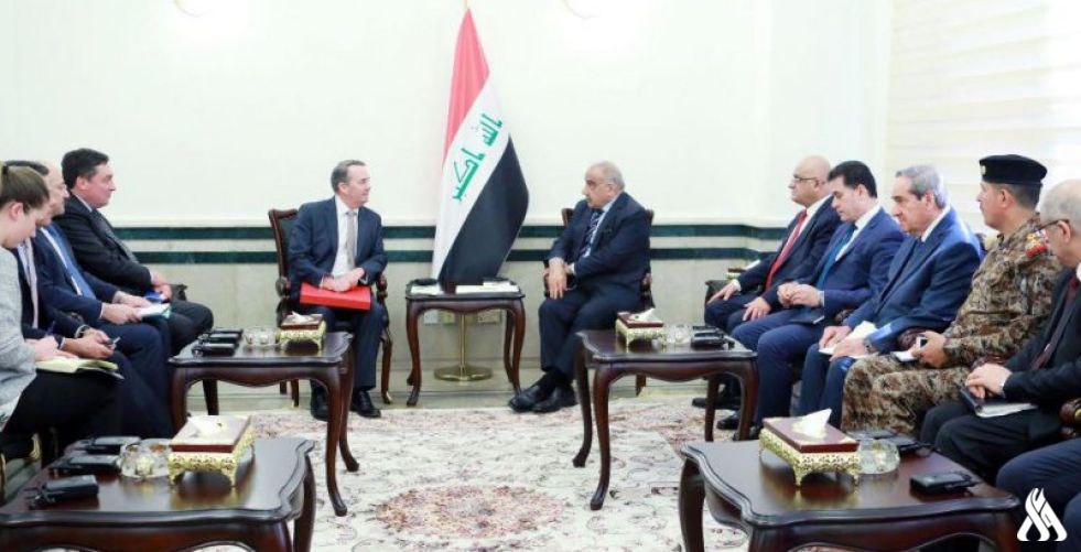 عبد المهدي: الحكومة تركز على تطوير الاقتصاد والتجارة والاستثمار