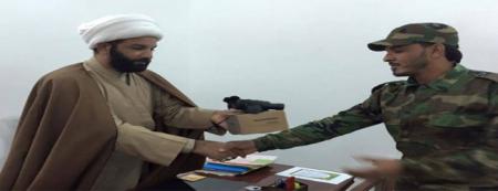 لوقف الشيعي يدعم بعض قواطع الحشد الشعبي بمناظير للرؤية الليلية