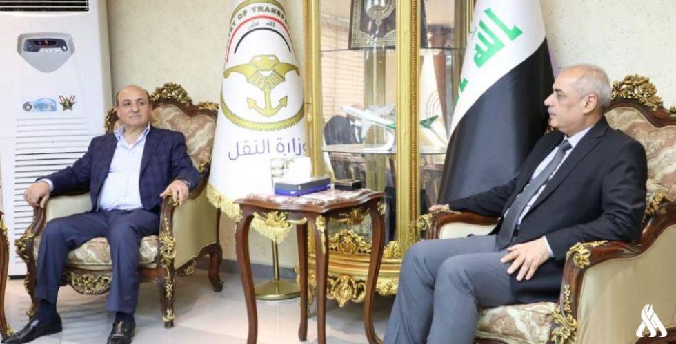 وزير النقل يبحث مع نظيره الأردني الاتفاقية المشتركة بين البلدين