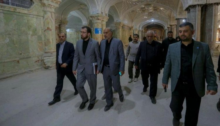 العتبة العلوية المقدسة تفتتح صحن فاطمة