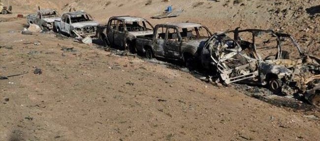 تدمير رتل كامل لـ"داعش" قرب البغدادي ومقتل 29 عنصرا من التنظيم