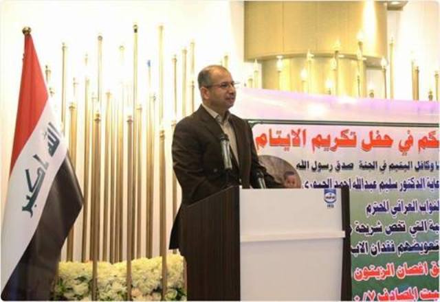 الجبوري: وحدة العراق مهمة والاعداء يريدون التفريق بين العراقيين