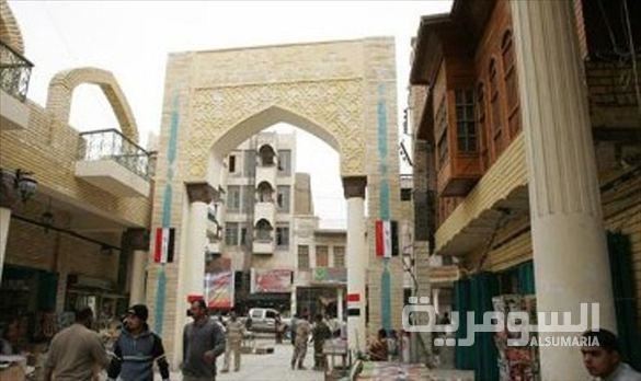 بالصور .. كهرمانة تعتلي الجرار في شارع المتنبي