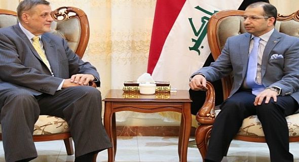 الجبوري يبحث مع كوبيتش مساندة العراق في حربه ضد داعش