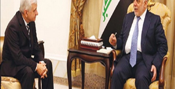 العبادي يبحث مع سيناتور أميركي الحرب ضد الإرهاب