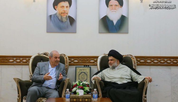 الصدر يبحث مع علاوي تشكيل الحكومة المقبلة