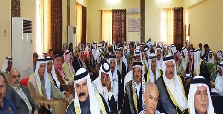 شيوخ عشائر يؤكدون دعمهم للقوات الأمنية