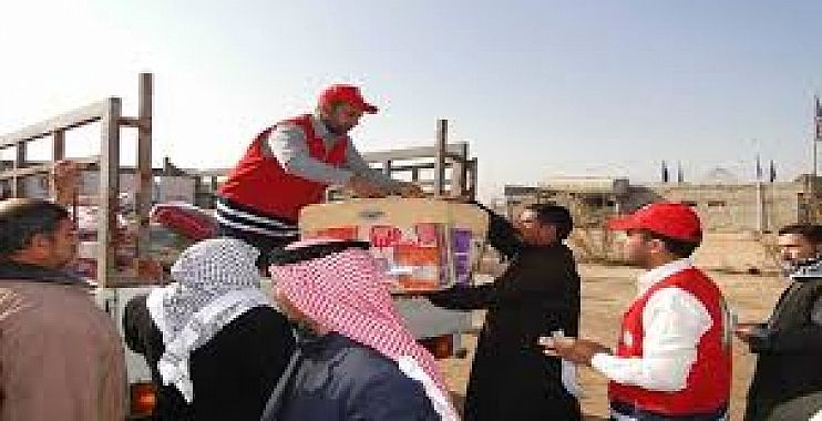 وزارة الهجرة توزع أكثر من ألفين و /500/ حصة غذائية بين العوائل النازحة من كوكجلي وبعشيقة والشورة