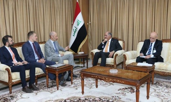 مباحثات عراقية – هولندية للتعاون في ادارة الموارد المائية