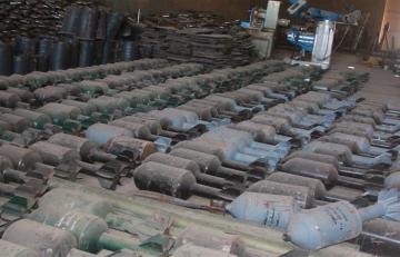 العثور على “400” حاوية من المواد المتفجرة بإيمن الموصل