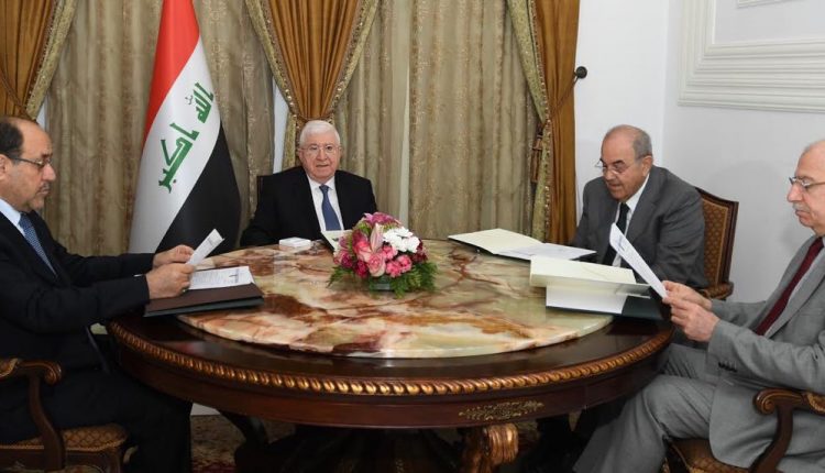 معصوم يبحث مع نوابه نتائج العملية الانتخابية ومشكلة المياه بعد دخول سد اليسو التركي الى الخدمة