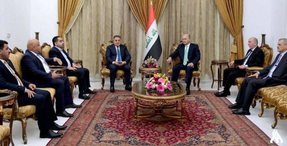 رئيس الجمهورية يؤكد خلال استقباله وفد المحور الوطني ضرورة إكمال تشكيل الكابينة الوزارية عن طريق الحوار