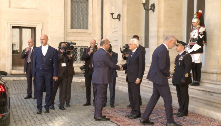 استقبال رسمي لرئيس الجمهورية برهم صالح في روما