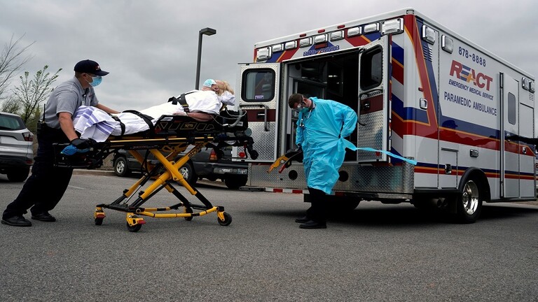 1169 وفاة بفيروس كورونا في الولايات المتحدة خلال 24 ساعة