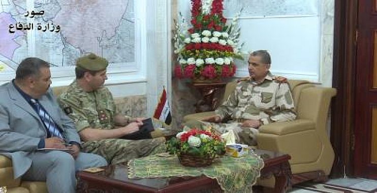 الغانمي يبحث مع الملحق البريطاني الجديد تعزيز التعاون المشترك بين البلدين