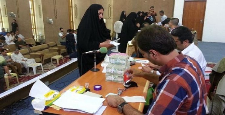 إطلاق منحة المليون دينار والـ 250 الفاً لأكثر من 23 الف عائلة نازحة