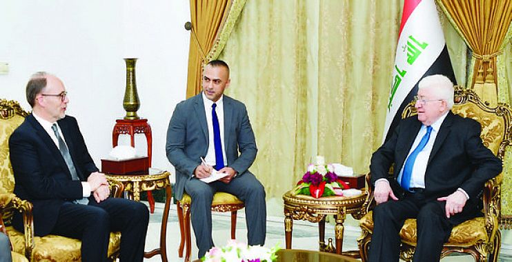 معصوم يدعو إلى الحفاظ على الوحدة الوطنية
