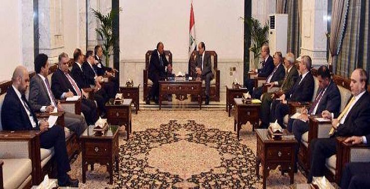 المالكي لشكري: نتطلع لتعميق العلاقات ودخول الشركات المصرية بالسوق العراقية
