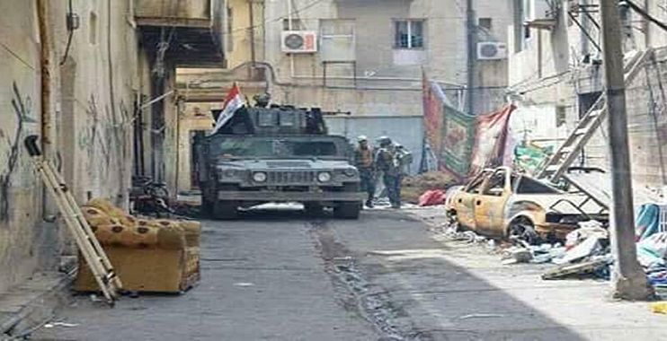 القوات الأمنية تسيطر على غالبية مساحة المدينة القديمة في الموصل