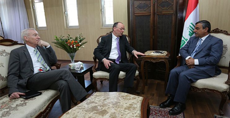 المانيا الاتحادية تؤكد وقوفها مع العراق في جهوده لاعادة الاعمار وإرساء قواعد الاستقرار