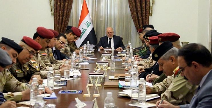 العبادي : التحدي الامني يبقى قائما رغم قرب انتهاء داعش عسكريا