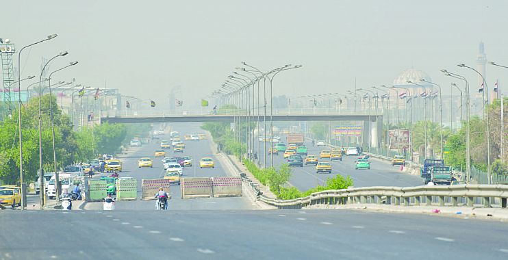 أمانة بغداد: المباشرة بصيانة طريق محمد القاسم قبل نهاية الشهر الحالي