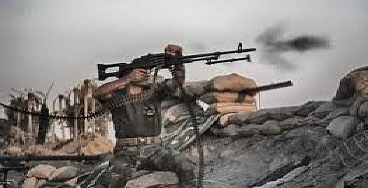 الحشد الشعبي يُبيد رتلاً داعشياً قرب حدود سورية