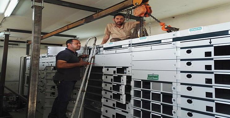 الشركة العامة للانظمة الالكترونية تنجز عقدها المبرم مع مديرية الطاقة الكهربائية