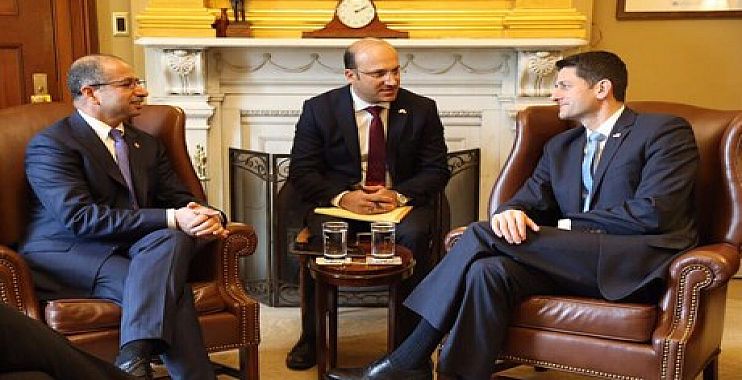 الجبوري ورئيس مجلس النواب الأمريكي يبحثان الأوضاع الأمنية والسياسية في العراق