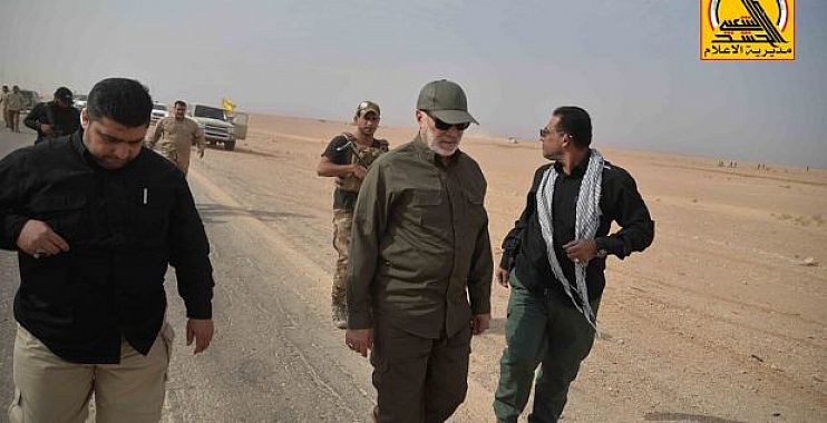 المهندس يشرف ميدانيا على عمليات تحرير غرب الأنبار