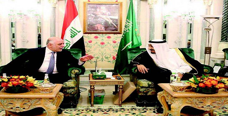 العبادي يلتقي الملك سلمان في مكة المكرمة