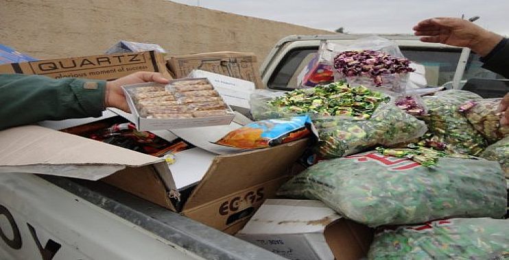 اتلاف اطنان من المواد الغذائية الفاسدة واغلاق معامل غير مجازة