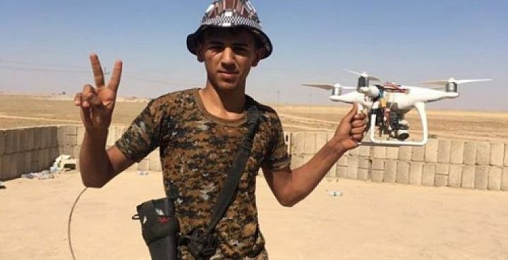 الحشد الشعبي يسقط طائرة مسيرة على حدود سورية