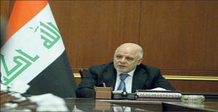العبادي يناقش مع الملك عبد الله أوضاع المنطقة والانتصارات المتحققة