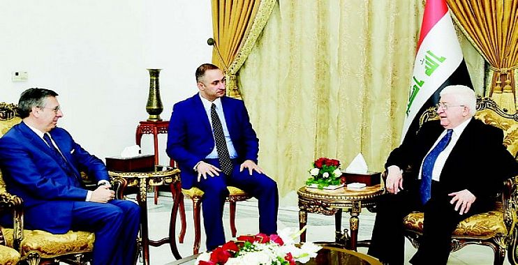 معصوم: العراق انتصر بفضل إرادة أبنائه